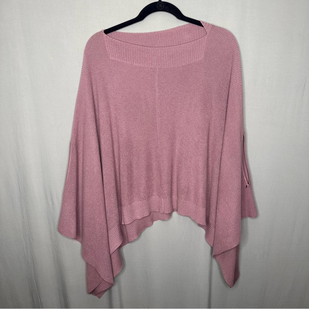 Lululemon forward flow poncho cape vintage mauve cashmere blend boolux autumn